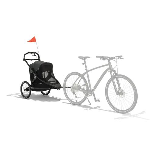 city prix™ jogger x bike trailer x shield bundle
