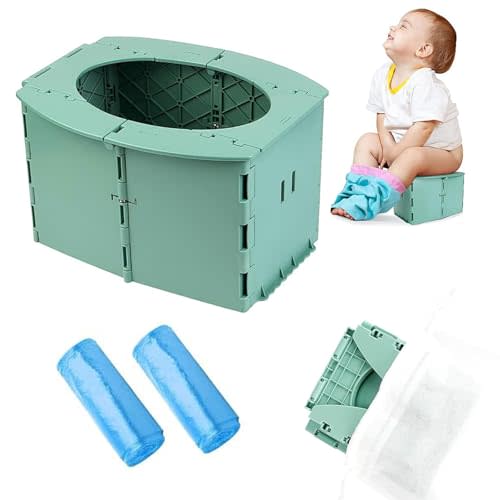 SunnySmile Travel Potty for Car,Travel Potty for Kids,Portable Potty for Toddler,Apply to Camping, Tourism, Outdoor, Indoor