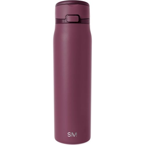 Simple Modern Water Bottle with Straw & Handle | 30oz | Purple