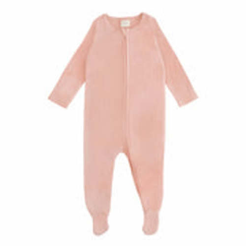 (COLOR BLUSH, SIZE 3-6 MONTHS) Zipper Pajama – Mushie