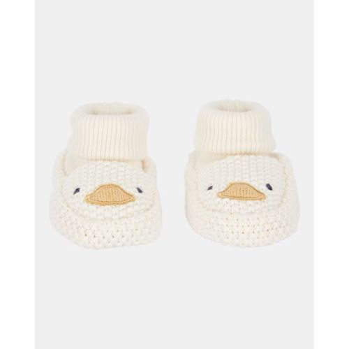 Baby Duck Crochet Booties - Yellow | Carter's
