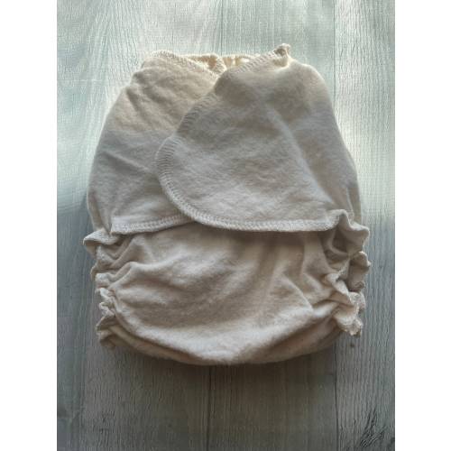 MamaBear Quick Dry ONE SIZE Fitted Diaper - Organic Cotton or Organic Bamboo Fleece - You choose closure