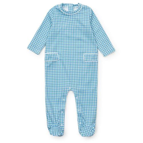 Preston Boys' Romper Hampton Plaid