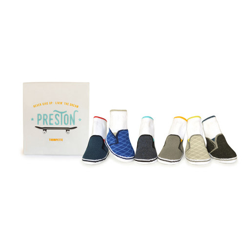 Preston Socks, 0 - 12 Months, 6 Pack