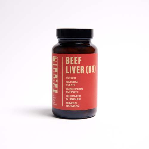 Grass-Fed Beef Liver Supplement (B9 Folate) for Fertility | FRTIL