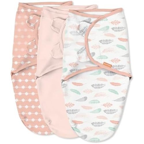 SwaddleMe by Ingenuity Ingenuity Original Baby Swaddle, Cloral Days