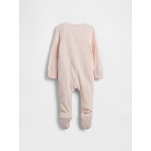 Baby First Favorites TinyRib Footed One-Piece