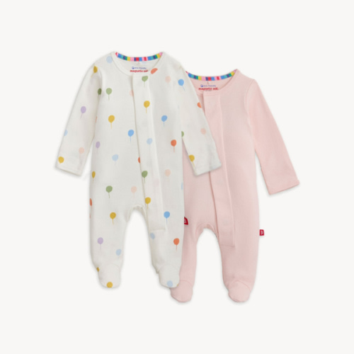 Magnetic Me 2-Pack Footie — 3-6mos