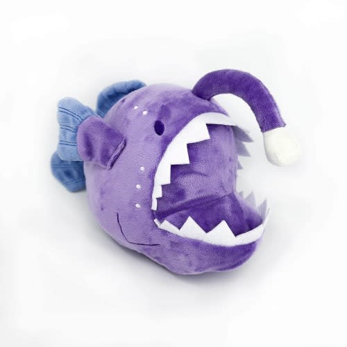 AquaGlows Anglerfish - Original Stuffed Animal | Reversible & Glows in the Dark