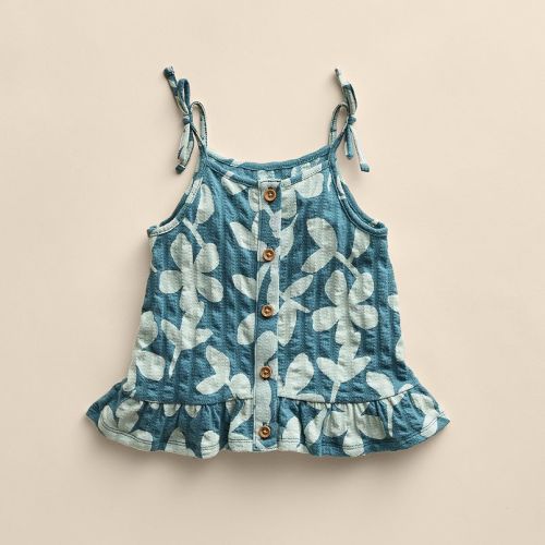 Baby & Toddler Little Co. By Lauren Conrad Organic Button Down Bow Tank - 6 months