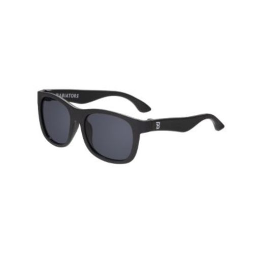 Small-Jet Black Navigator Sunglasses