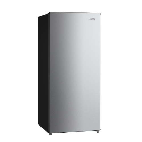 Arctic King 7.1 Cu ft Upright Convertible Freezer/Refrigerator, Stainless Steel