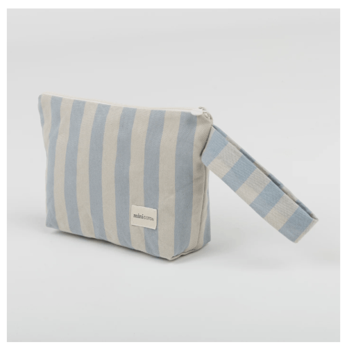Diaper Bag Blue + Sand