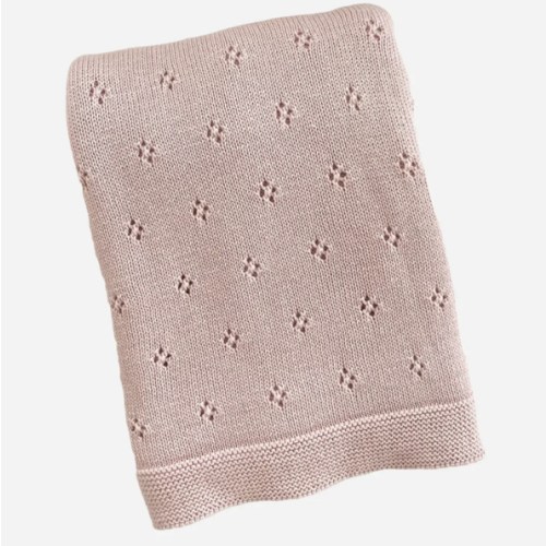 Cotton Heirloom Pique Blanket