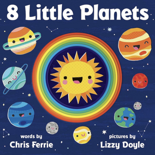 8 Little Planets: A Solar System Book for Kids with Unique Planet Cutouts
