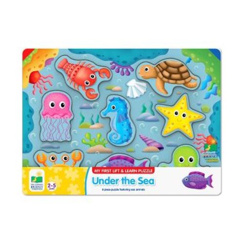 The Learning Journey International My First Lift & Learn Puzzle - Under the Sea 8pc Board Game