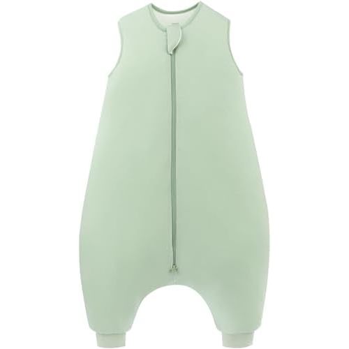 Supersoft Toddler Sleep Sack with Feet 1.0 TOG Premium Bamboo Viscose Sleep Bag Walker with Legs 12-18-24-2t-4t-5t