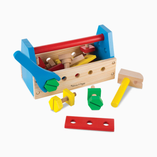 Melissa & Doug Take-Along Tool Kit Wooden Toy