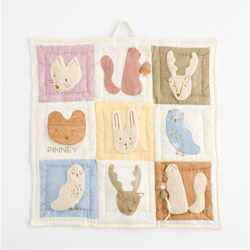 Personalized Forest Animal Baby Activity Play Mat