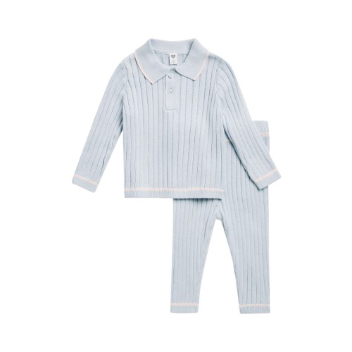 Varsity Polo Sweater & Leggings Set