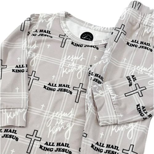 Jesus is King Bamboo PJ 2 Piece Set