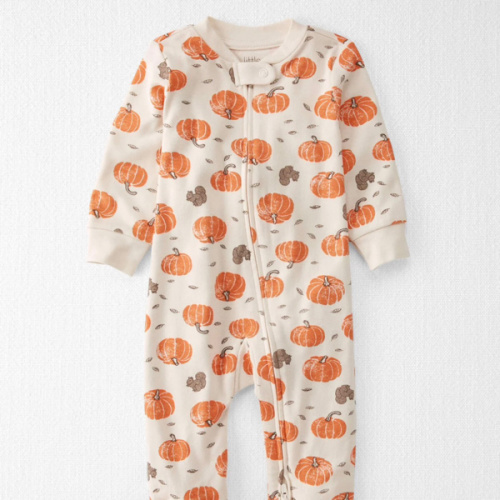 Sleep & Play pajamas in Harvest Pumpkins