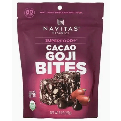 Navitas Organic Superfood+® Cacao Goji Bites