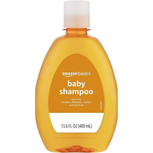 Amazon Basics Tear-Free Baby Shampoo, 13.6 Fluid Ounce