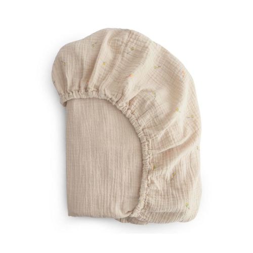 Mushie Extra Soft Muslin Crib Sheet