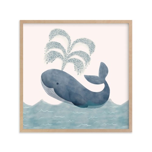 Minted® Whale Wall Art by Elly
