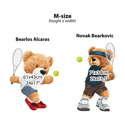 Teddy Bears Tennis Players
