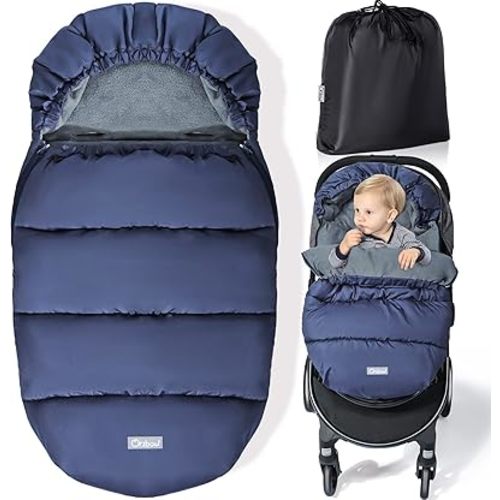 Orzbow Universal Stroller Footmuff, Winter Baby Bunting Bag, Weather-Proof