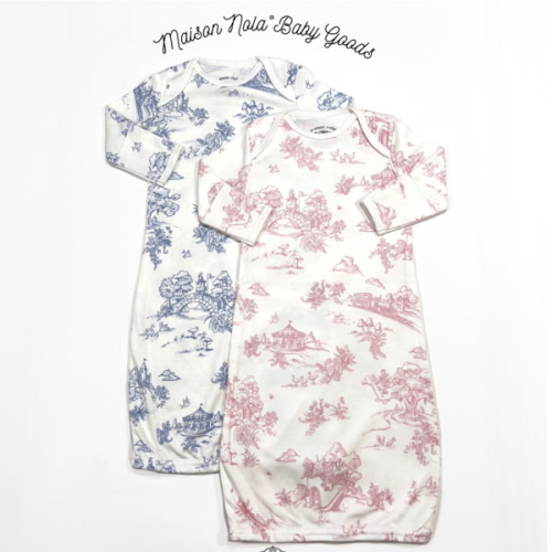 Storyland Toile Gown- Bamboo knit | Maison Nola