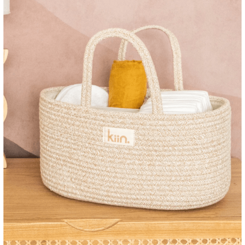 Cotton Rope Nappy Caddy Organizer - Kiin