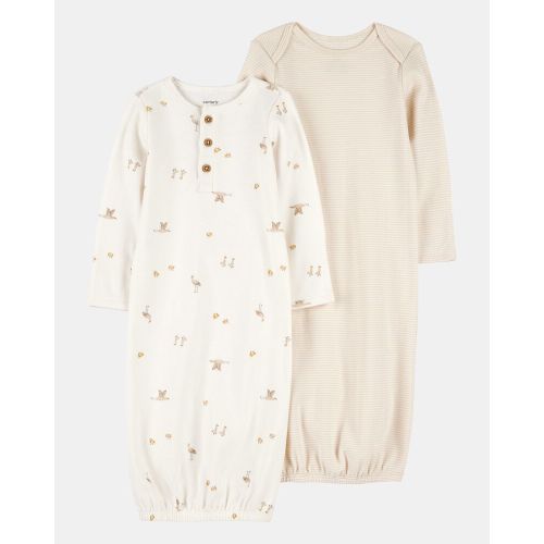 Baby 2-Pack Sleeper Gowns | Carter’s Oshkosh Canada