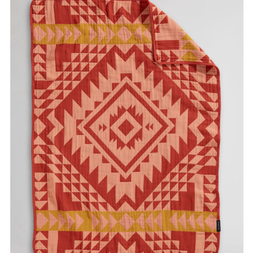 SMITH ROCK ORGANIC COTTON BABY BLANKET