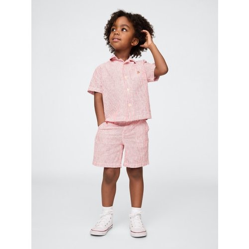 Baby & Toddler Linen-Cotton Shorts