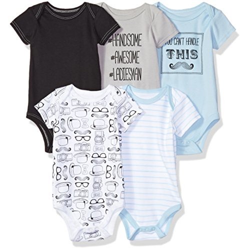 Hudson Baby Unisex Baby Cotton Bodysuits