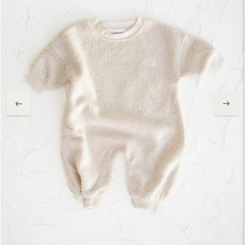 Teddy Lounge Suit - Cream