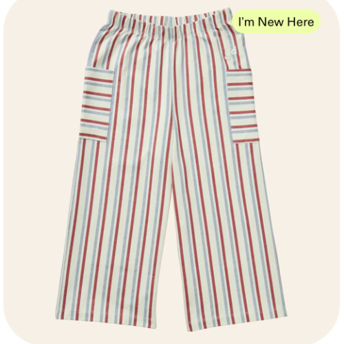 Stripe Mix Pocket Pants – Young Days