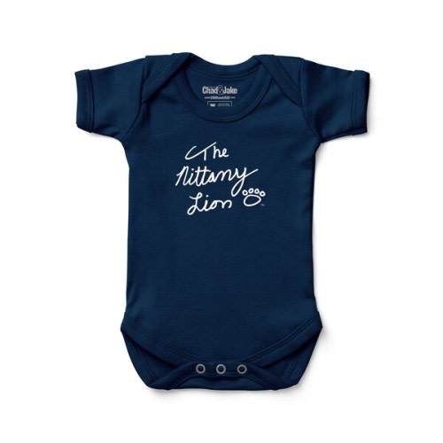 Penn State Nittany Lions Chad & Jake Infant Logo Bodysuit - Navy