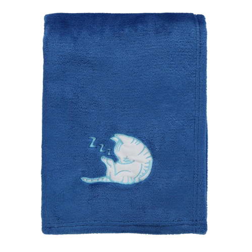 CREVENT 30''X40'' Cute Cozy Fluffy Warm Baby Blanket for Girls Boys Infants Toddlers' Bedding Crib Cot Stroller, Baby Shower Birthday Newborn's Gift - Sleeping Cat