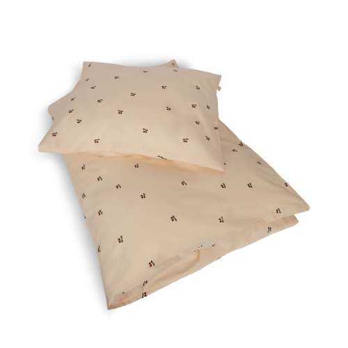 BABY BEDDING GOTS - CHERRY