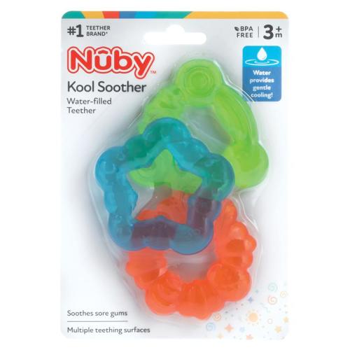 Nuby Water Filled Teether 3 Pack