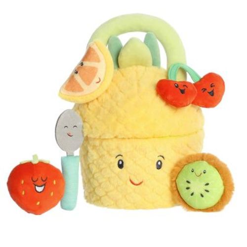 ebba Small My Fruit Salad Baby Talk Engaging Baby Playset Multicolor 8"