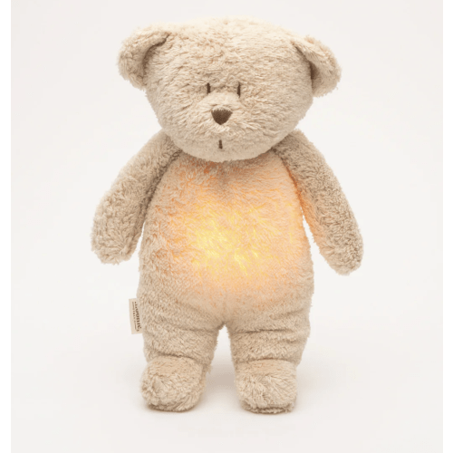 Moonie Organic Humming Bear Sleep Aid With Night Light – Sacred Bundle