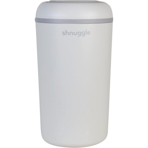 Eco-Touch Baby Nappy Diaper Bin - Odor Lock Airlock, No Costly Refills, 10L Capacity, Recyclable, Use Any Bag - White Nursery Diaper Pail