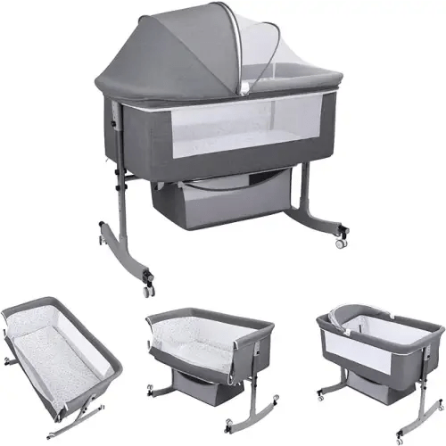 Bassinets Bedside Sleeper for Baby,YTHFGRT 3 in 1 Bedside Bassinet | Black Friday Sale TikTok Shop