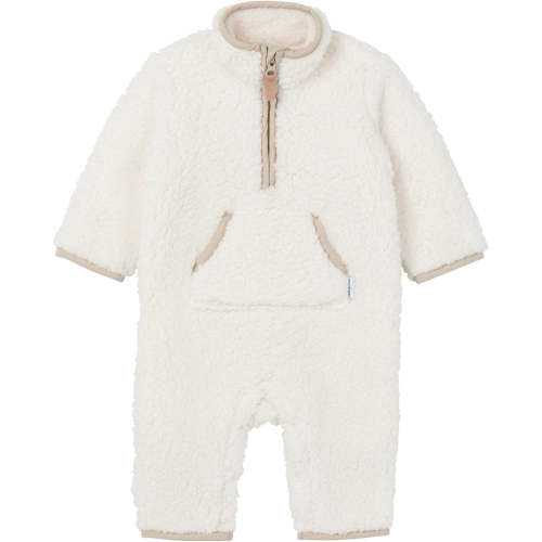 Baby Neutral Ivory Sherpa Romper – Gerber Childrenswear