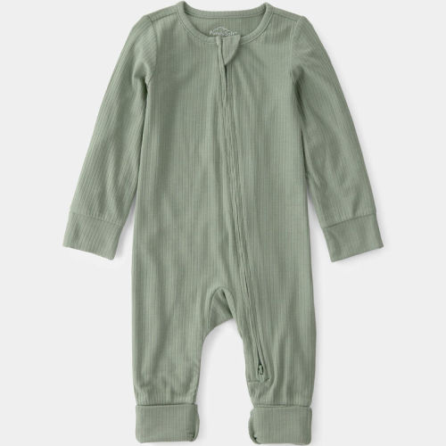 Baby 2-Way Zip PurelySoft Sleeper - Green | Carter’s Oshkosh Canada